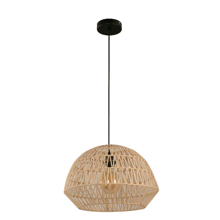 LAMP. COLGANTE NEGRO 1L E27 40W