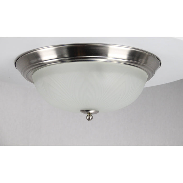 LAMP. TECHO BRONCE ANTIGUO 2L E27 60W