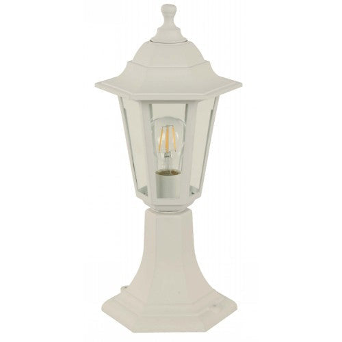 LAMP. EXT. POSTE BLANCO 1L E27 40W