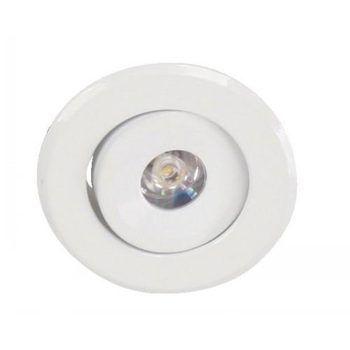 Lámpara Led Techo Blanco 1L 3W 85-265V 2700K (3 Piezas)
