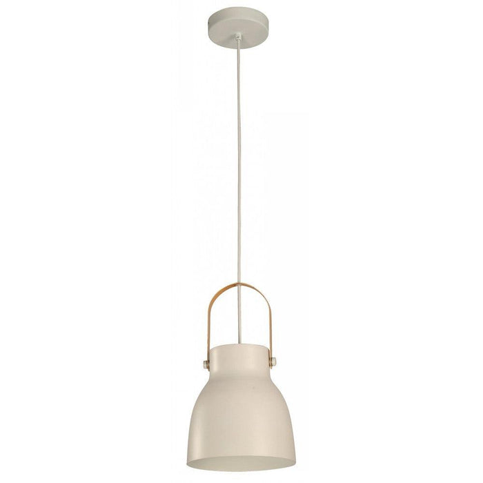 Lámpara Colgante Blanco 1L E27 40W