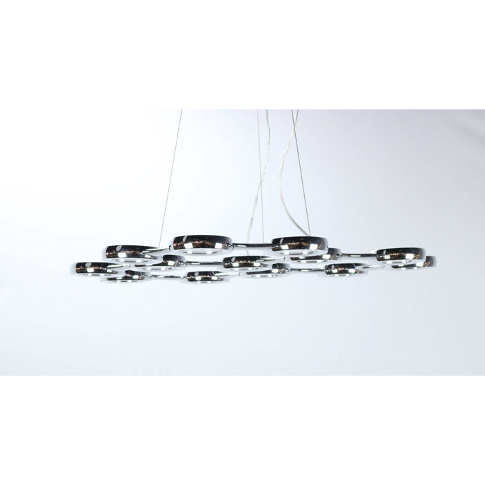 LAMP. LED COLGANTE CROMO 78W 100-240V 3000K