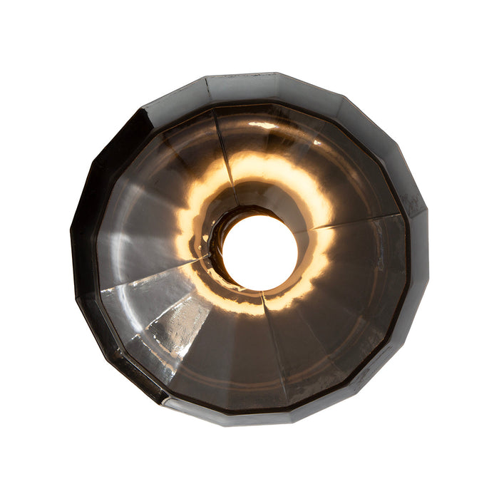 Lámpara Colgante Lumicentro Color Cromo Vintage de 1 Luz