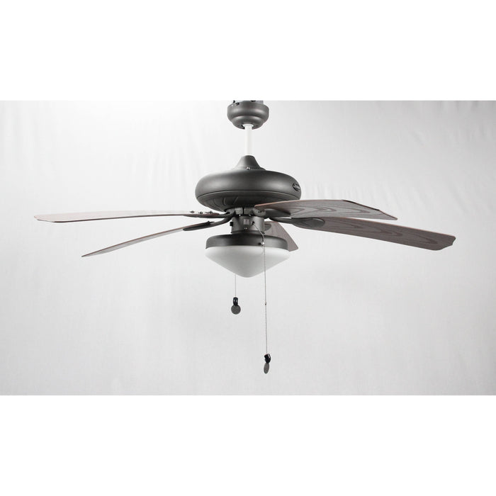 VENTILADOR EXTERIOR DE TECHO 52" GRIS 2L E27 60W