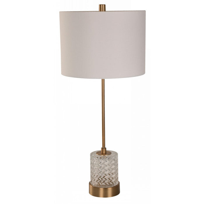 LAMP. MESA BRONCE ANTIGUO 1L E27 100W