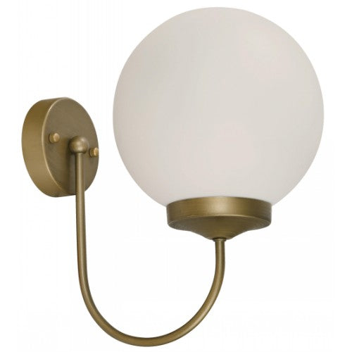 LAMP. EXT. PARED DORADO ANTIGUO 1L E27 40W