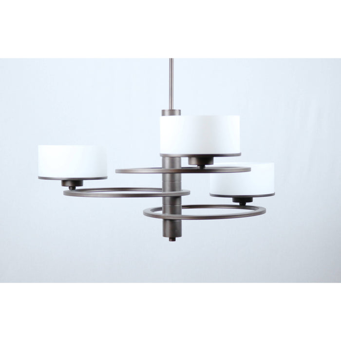 Lámpara Colgante Bronce 3L E27 60W