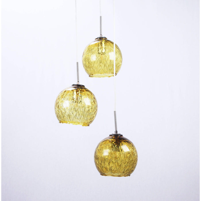 Lámpara Colgante Ambar 3L E27 60W