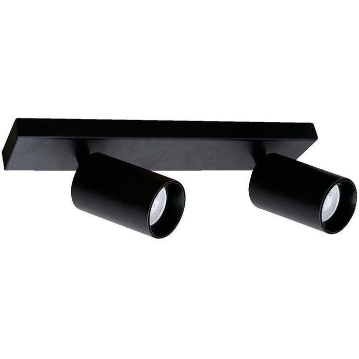 Lámpara Techo Negro 2L Gu10 13W
