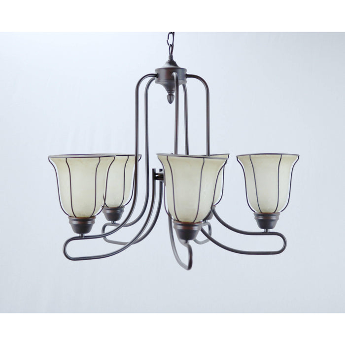 Lámpara Colgante Chocolate 5L E27 60W