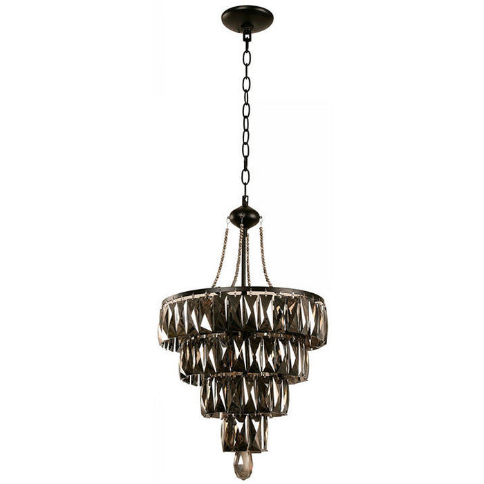 LAMP. COLGANTE NEGRO 6L E12 60W