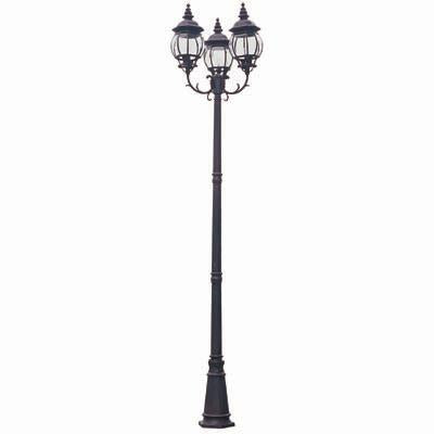 LAMP. EXT. POSTE OXIDO 3L E27 150W