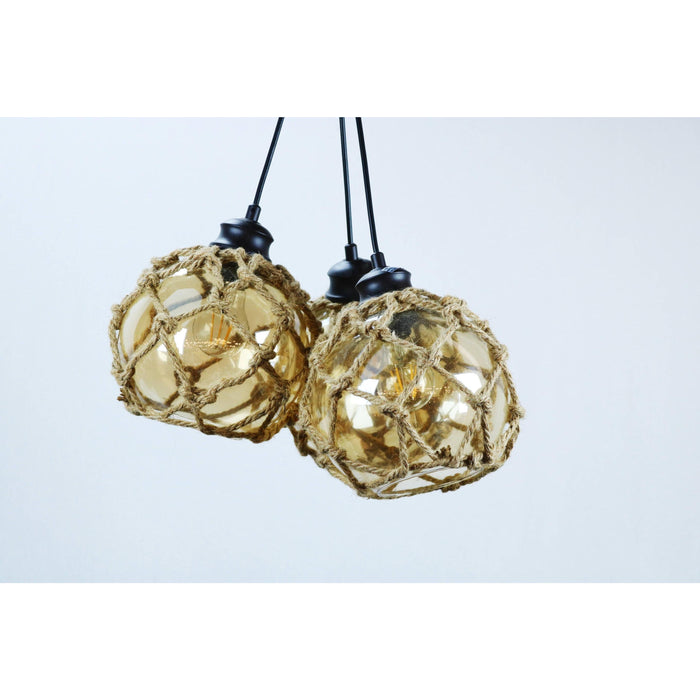 Lámpara Colgante Chocolate 3L E27 60W