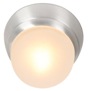 Plafón Lumicentro Níquel Lumicentro Satinado 1 Luz 40W G9
