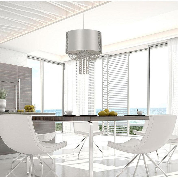 Lámpara Colgante Blanco 1L E27 60W
