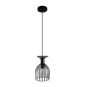 Lámpara Colgante, Negro, 1 Luz Adigio
