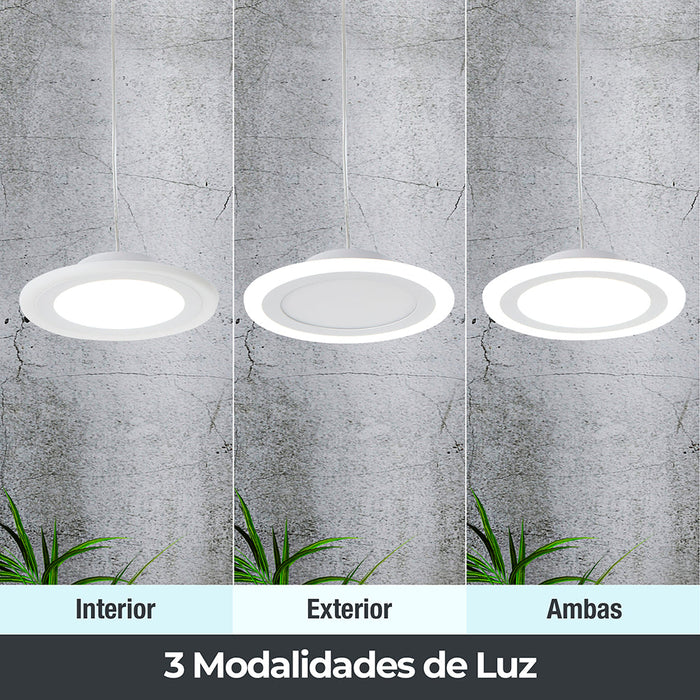 Lámpara de Techo LED General Lighting Moderna Blanco 16W 1 Luz