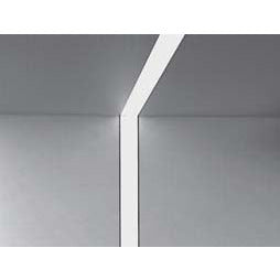 CONECTOR SLIM RIEL VERTICAL NEGRO PARED/TECHO