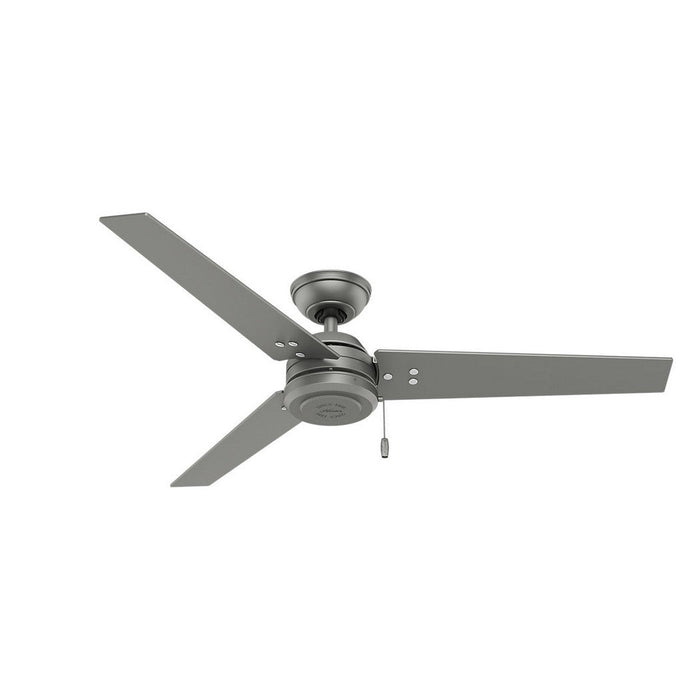Ventilador de Techo Cassius de 52 pulgadas para Exterior Plateado