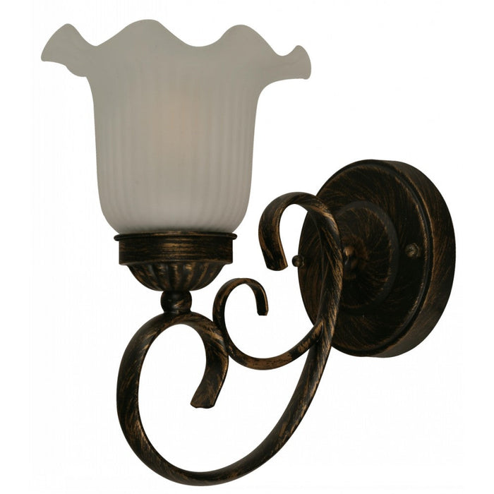 LAMP. PARED DORADO 1L E27 60W