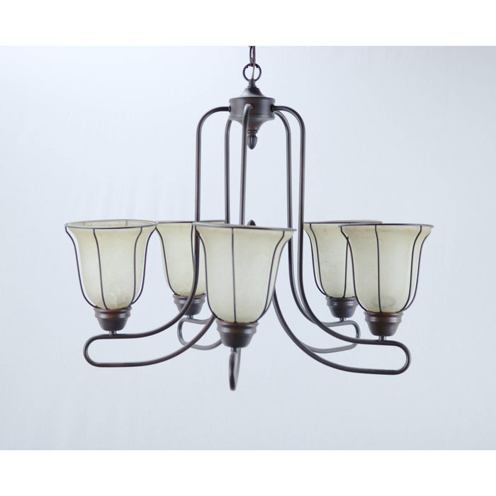 Lámpara Colgante Chocolate 5L E27 60W