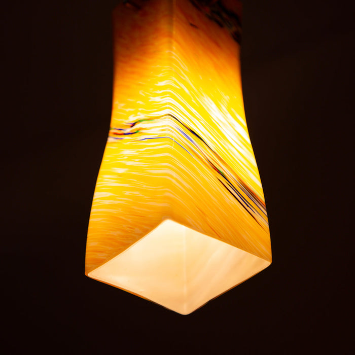 Lámpara Colgante Lumicentro Color Rojo de 1 Luz