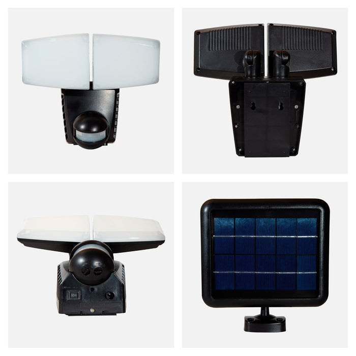 Lámpara Solar LED con Sensor de Movimiento