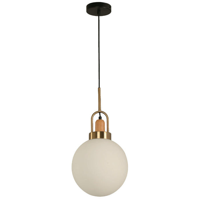 LAMP. COLGANTE NEGRO 1L E27 40W