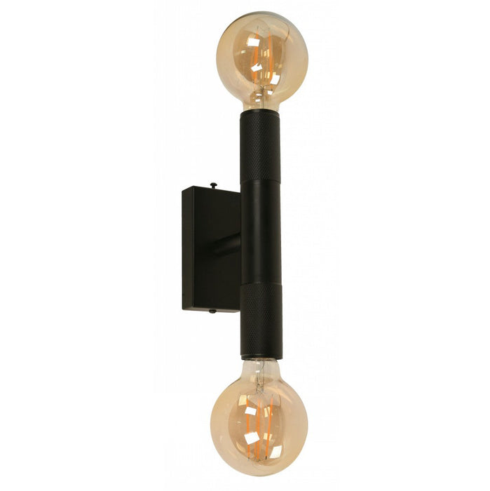 LAMP. PARED NEGRO 2L E27 60W