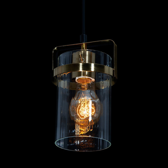 Lámpara Colgante Opulent Lights Negro Bronce E27 60w 1 Luz