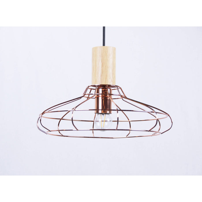 Lámpara Colgante Cobre 1L E27 40W