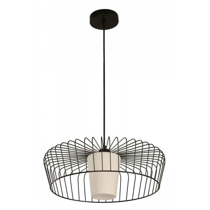 Lámpara Colgante Negro 1L E27 40W