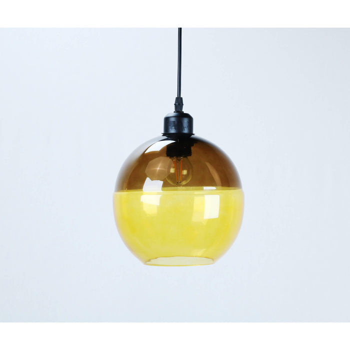 Lámpara Colgante Negro 1L E27 60W