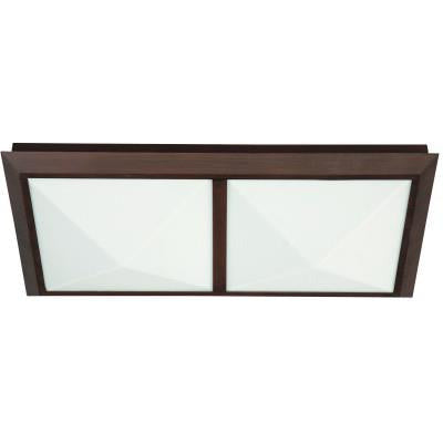 LAMP. TECHO ACAB. MADERA 2L T5 22W (I/B)