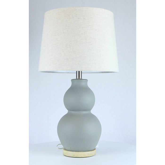 LAMP. MESA GRIS 1L E27 100W