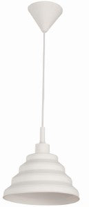 Lámpara Colgante Lumicentro Color Blanco de 60 W 1 Luz