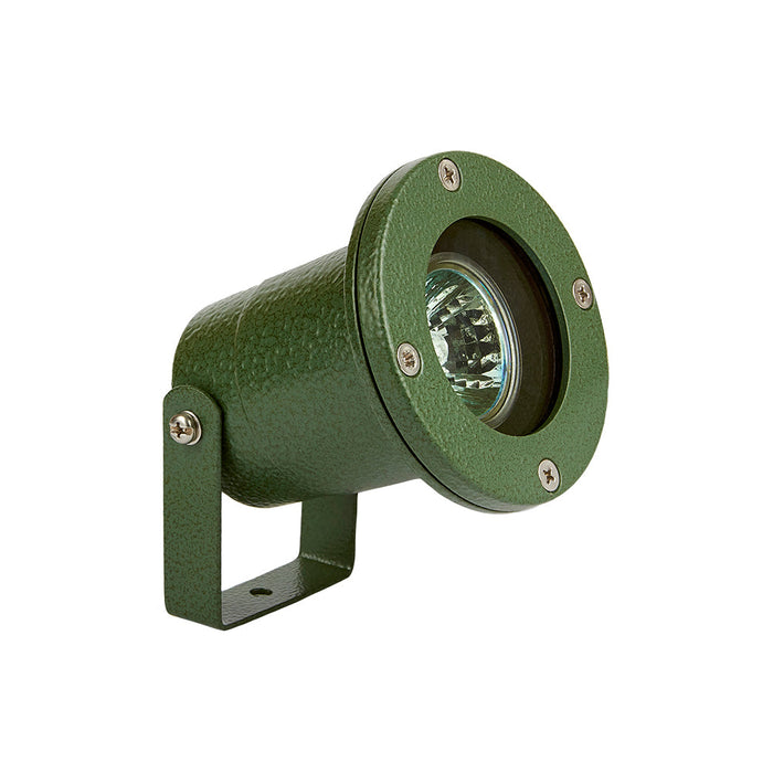 Lámpara de exterior sumergible de baja profundidad, Luz suave cálida, 50 W, 12 Volts, Base GX5.3