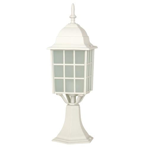 LAMP. EXT. POSTE BLANCO 1L E27 100W