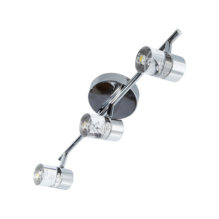 Lámpara de Techo LED General Lighting Riel Decorativo Cromo 3 W