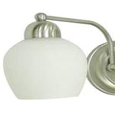 LAMP. PARED NÍQUEL SATINADO 1L E27 60W