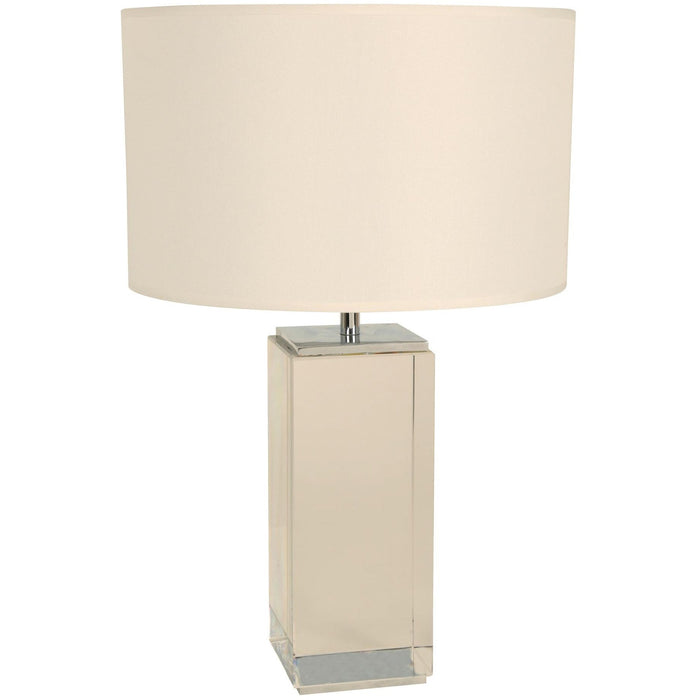 Lámpara Mesa Cromo 1L E27 60W