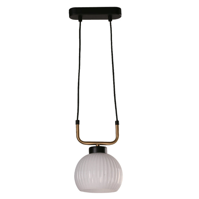 LAMP. COLGANTE NEGRO 1L E27 40W