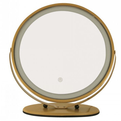 LAMP. LED MESA DORADO 1L 8W 100-240V 3000/4000/6000K (TOQUE, ATENUABLE)