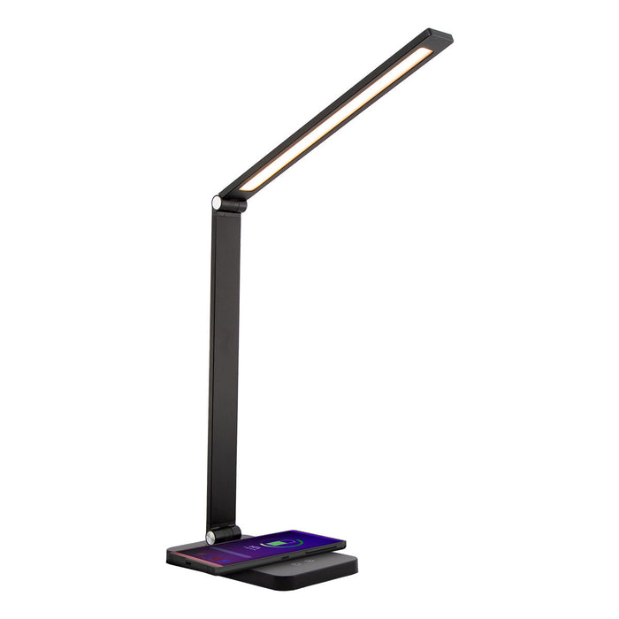 Lampara de escritorio LED negro 1 Luz 9w