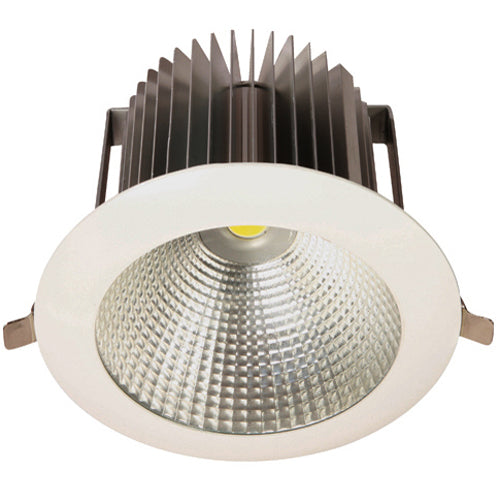 LAMP. DE TECHO LED*1LT*50W*100V-277V*(B/I)3000K*ACAB. BLANCO