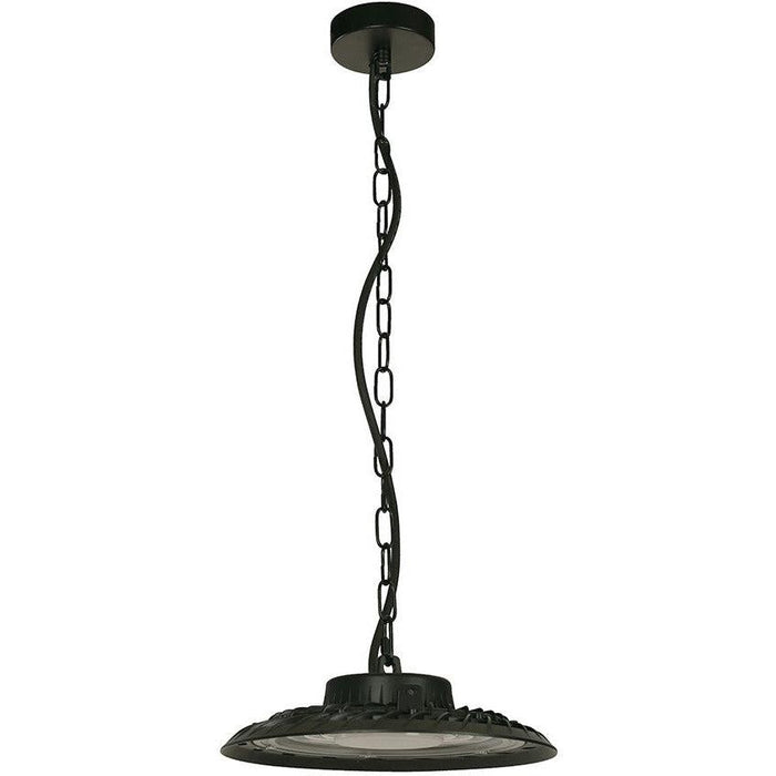 Lámpara Led Exterior Techo Negro 1L 115W 100-277V 6500K
