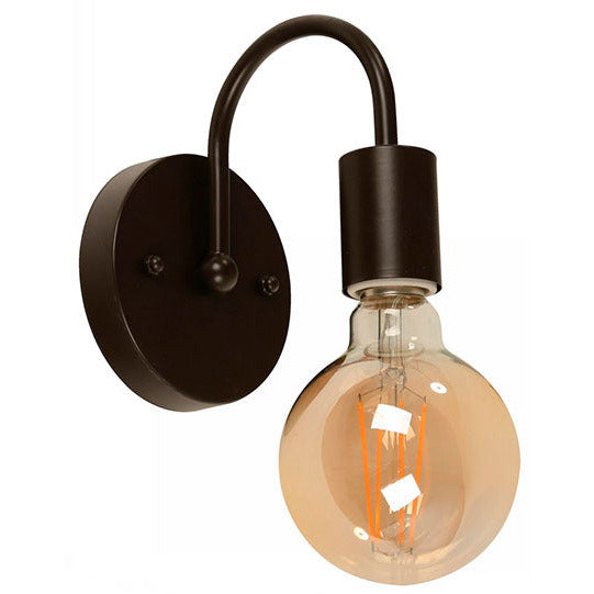 LAMP. PARED CHOCOLATE 1L E27 60W