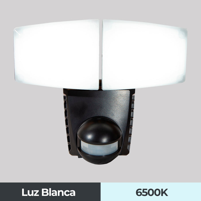 Lámpara Solar LED con Sensor de Movimiento