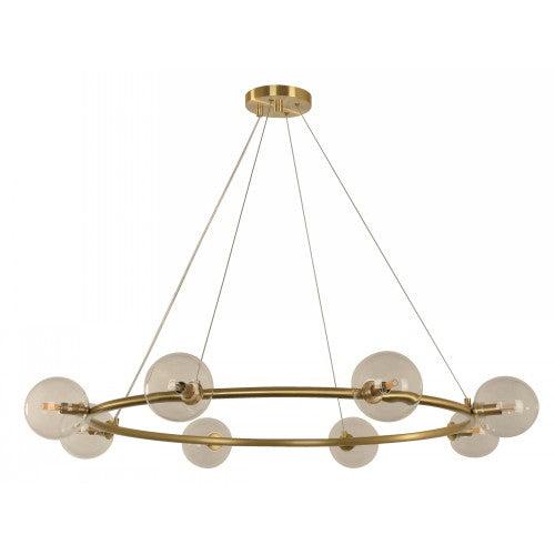 Lámpara Colgante Bronce 8L G9 5W