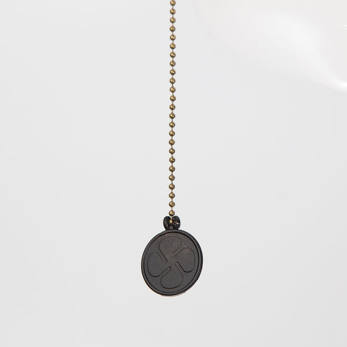 Ventilador Techo 42" , aspas reversibles, negro y marrón, 3 Velocidades.